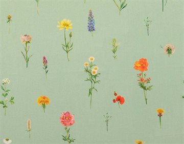 blomster stof, bomuldsstof